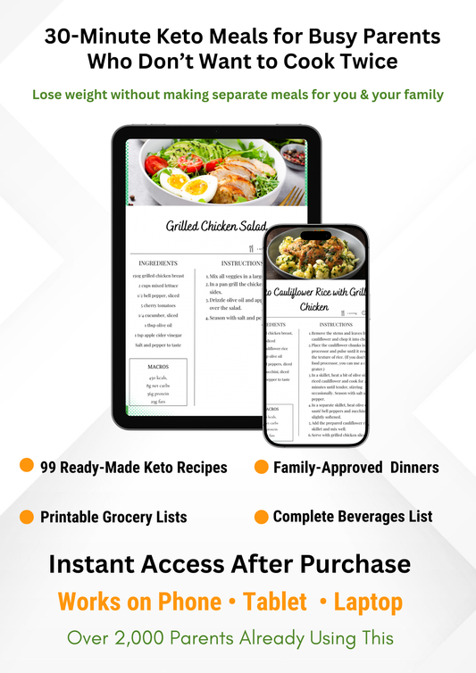 Keto Cookbook – Quick, Easy & Delicious Meals