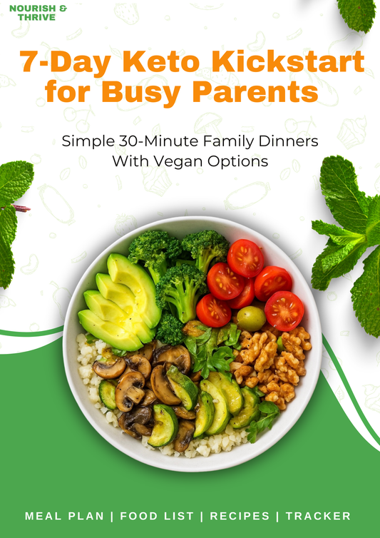 7 Day Keto Vegan Meal Plan for Busy Parents